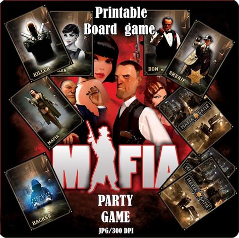 mafia party game|mafia party game all roles.